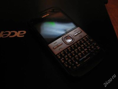 Лот: 2374816. Фото: 1. Nokia E5 полный комплект + оригинальный... Смартфоны