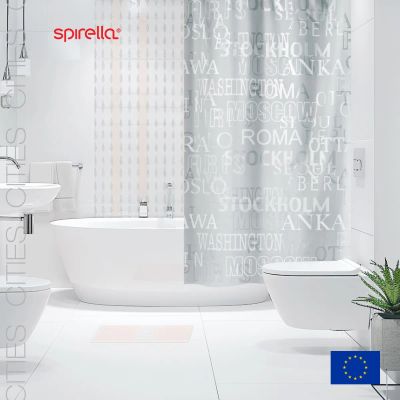 Лот: 24943051. Фото: 1. Штора для ванной комнаты Spirella... Аксессуары для ванной