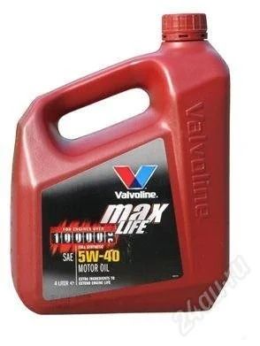 Лот: 2109070. Фото: 1. Valvoline MaxLife SAE 5W40 SL... Масла, жидкости
