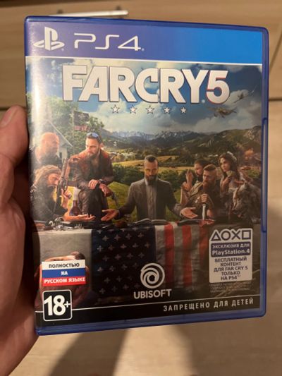 Лот: 19253376. Фото: 1. Far cry 5 ps4. Игры для консолей
