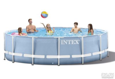 Лот: 12828505. Фото: 1. бассейн Intex Prism Frame 457x122... Бассейны, аксессуары и комплектующие