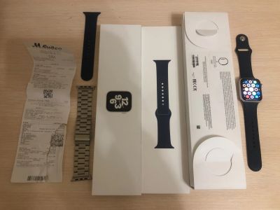 Лот: 19666158. Фото: 1. Apple Watch SE 44mm Продажа/Обмен. Смарт-часы, фитнес-браслеты, аксессуары