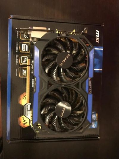 Лот: 11360464. Фото: 1. Видеокарта Gigabyte GeForce GTX... Видеокарты