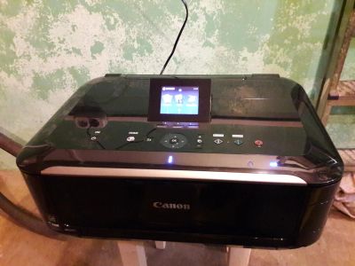 Лот: 8966747. Фото: 1. Canon PIXMA MG5340 + ПЗК Bursten... МФУ и копировальные аппараты