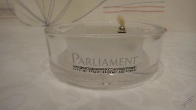 Лот: 5662195. Фото: 1. Масленная свеча - пепельница. Свечи