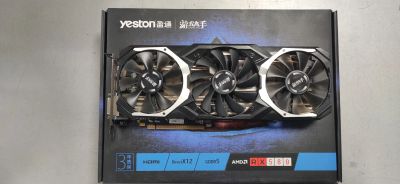 Лот: 17098266. Фото: 1. Видеокарта Radeon RX 580 (Game... Видеокарты