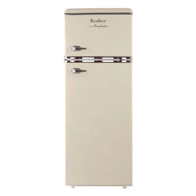 Лот: 25397398. Фото: 1. Холодильник Tesler RT-217 Beige. Холодильники, морозильные камеры