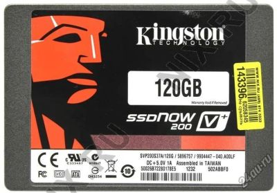 Лот: 3626954. Фото: 1. SSD 120 Gb SATA 6Gb / s Kingston... Жёсткие диски (HDD)