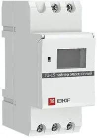 Лот: 25261806. Фото: 1. Таймер электронный ТЭ-15 EKF. Реле, тумблеры, переключатели