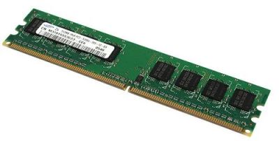 Лот: 3418766. Фото: 1. Samsung DDR2 800 DIMM 1Gb (M378T2863QZS-CF7... Оперативная память