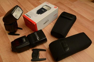 Лот: 3528938. Фото: 1. 2 вспышки Canon Speedlite 580EX... Другое (фотокамеры)