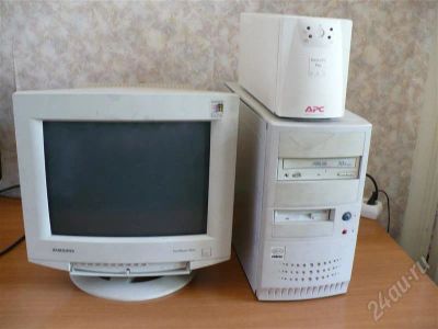 Лот: 442071. Фото: 1. продам системник Celeron 700/MB... Компьютеры в сборе