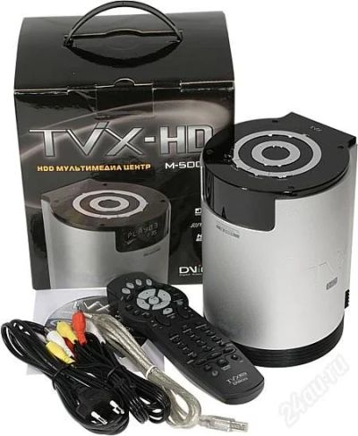 Лот: 2352832. Фото: 1. TVIX HD m 5000(винчестер)160 GB. Домашние кинотеатры