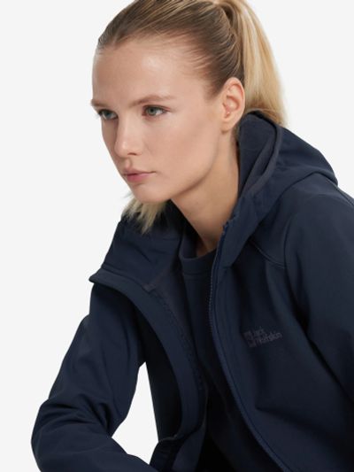 Лот: 22432639. Фото: 1. Куртка софтшелл женская Jack Wolfskin... Легкие куртки, толстовки