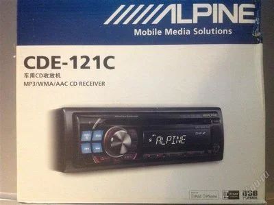 Лот: 2657109. Фото: 1. Магнитофон Alpine CDE-121C. Автомагнитолы