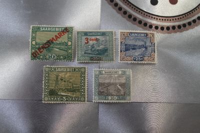 Лот: 25199574. Фото: 1. Saar ; Саар ; Заар ; 1921 1922... Марки