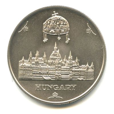 Лот: 24568469. Фото: 1. Венгрия 1989 Медаль Британия приветствует... Юбилейные