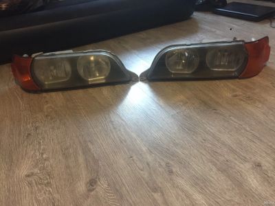Лот: 13516090. Фото: 1. Фары Toyota chaser. Двигатель и элементы двигателя