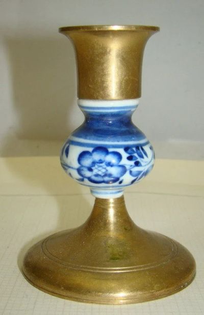 Лот: 11679290. Фото: 1. Подсвечник винтажный (Q610). Предметы интерьера и быта