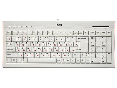 Лот: 4452162. Фото: 1. Клавиатура KP-115WUH Dialog Prestige... Клавиатуры и мыши