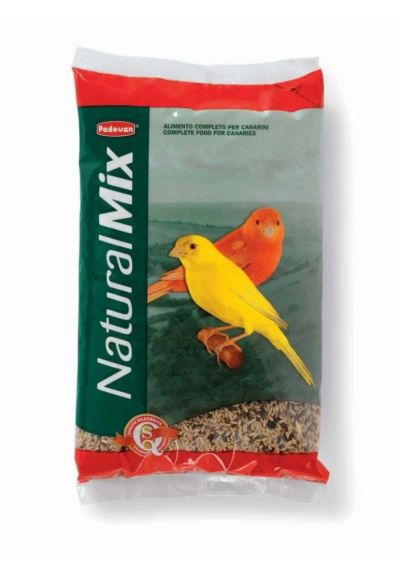 Лот: 8421491. Фото: 1. Корм Padovan Natural Mix для канареек... Корма