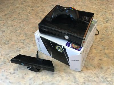 Лот: 9212982. Фото: 1. XBOX 360 250 gb + Kinect + Игры... Игровые приставки, консоли