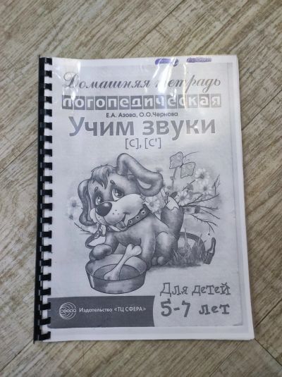 Лот: 19662321. Фото: 1. Учим звуки [с] [с'] домашняя логопедическая... Другое (учебники и методическая литература)