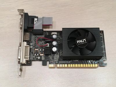Лот: 8509568. Фото: 1. Видеокарта Palit Geforce GT610... Видеокарты