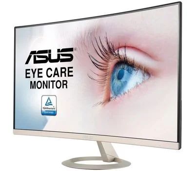Лот: 11826722. Фото: 1. Монитор изогнутый Asus 27" VZ27VQ... ЖК-мониторы