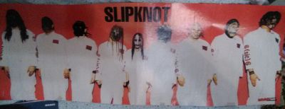 Лот: 5129591. Фото: 1. постер плакат slipknot good charlotte. Наклейки, фантики, вкладыши