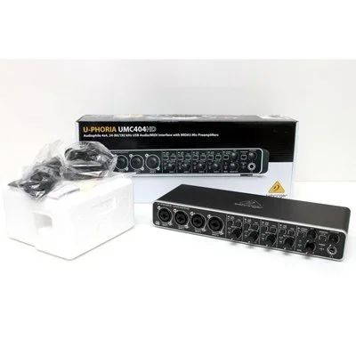 Лот: 17200592. Фото: 1. Аудиоинтерфейс Behringer Umc404hd... Другое (профессиональный звук)
