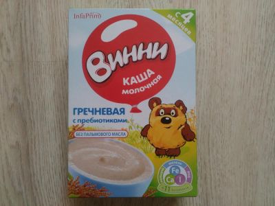 Лот: 9540549. Фото: 1. Каша Винни. Детское питание