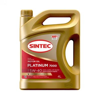 Лот: 20373526. Фото: 1. Масло синтетическое Sintec Platinum... Масла, жидкости