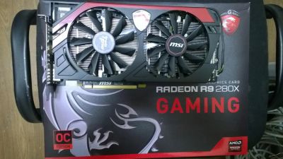 Лот: 5027276. Фото: 1. MSI Radeon R9 280X 3G. Видеокарты