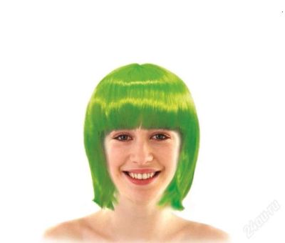 Лот: 6260100. Фото: 1. 713014 Парик карнавальный Каре... Карнавальные маски, шляпы, аксессуары