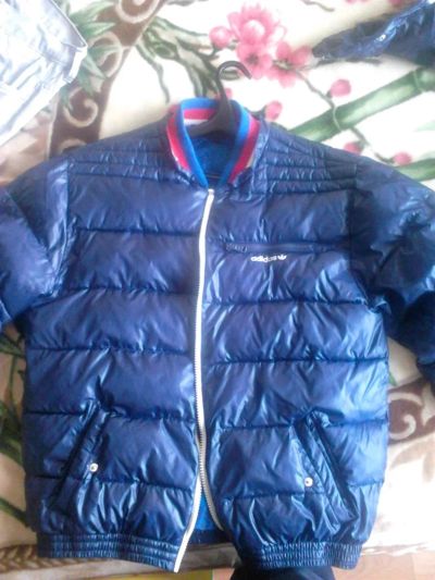 Лот: 3242525. Фото: 1. пуховик Adidas Original (adidas... Верхняя одежда