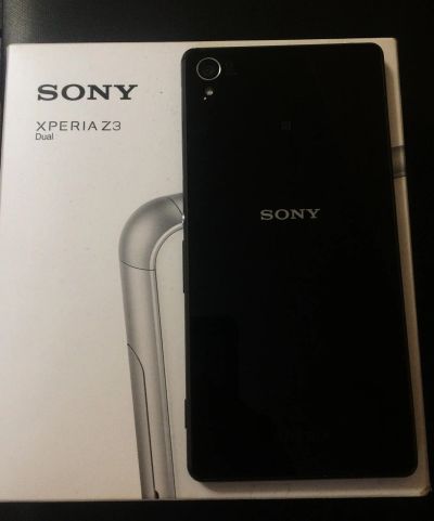 Лот: 12825575. Фото: 1. Sony Xperia Z3 Dual Black. Смартфоны