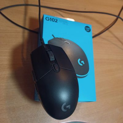 Лот: 18452567. Фото: 1. Logitech G102 мышь проводная. Клавиатуры и мыши