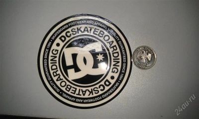 Лот: 1747871. Фото: 1. Наклейка DC shoes. Другое (сувениры, подарки)