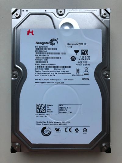 Лот: 25797066. Фото: 1. Неисправный SATA-II 1Tb Seagate... Жёсткие диски (HDD)