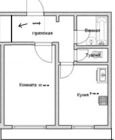 Лот: 6569610. Фото: 1. сдам 1комнатную квартиру на взлетке... Квартиры, студии