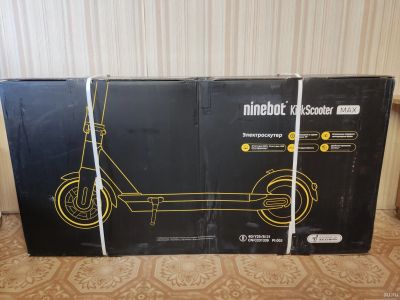 Лот: 17934405. Фото: 1. Электросамокат Ninebot KickScooter... Электросамокаты, гироскутеры, сигвеи
