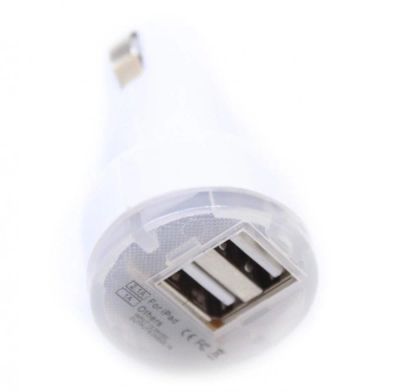 Лот: 9255287. Фото: 1. Адаптер автомобильный USB 2x на... Зарядные устройства, блоки питания, адаптеры сетевые для смартфонов