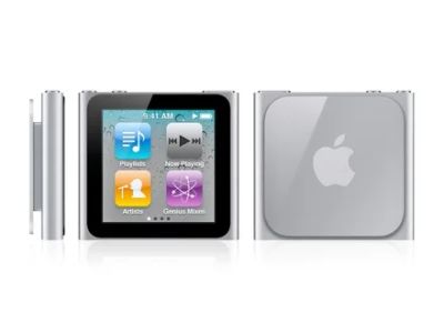 Лот: 4523308. Фото: 1. Ipod nano 6 16GB Silver. Плееры