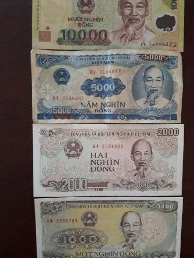 Лот: 13319614. Фото: 1. Банкноты Вьетнама. Донги. Азия