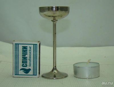 Лот: 11192031. Фото: 1. Подсвечник - рюмка (P037). Предметы интерьера и быта