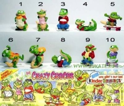 Лот: 656992. Фото: 1. крокодилы. Игрушки