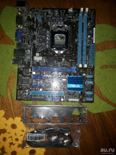 Лот: 13393270. Фото: 1. Материнская плата ASUS P8H61-M... Материнские платы