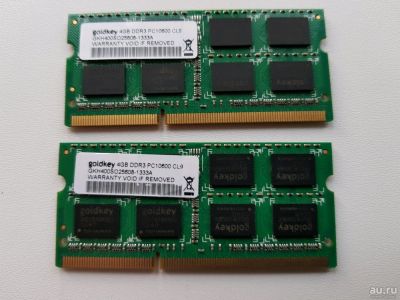 Лот: 13041615. Фото: 1. Продам 2 планки 2*4 GB Оперативная... Оперативная память
