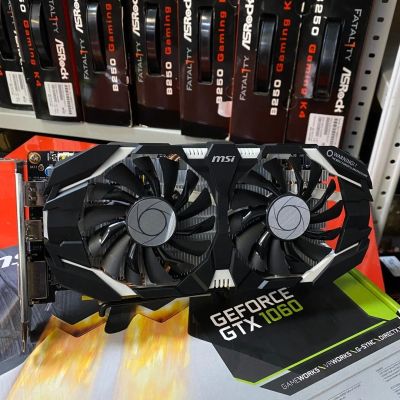 Лот: 15113024. Фото: 1. 6144Mb GeForce GTX1060 MSI GTX... Видеокарты